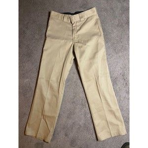 Dickies 874 Flex Original Fit Work Pants Beige Workwear Men's 32X30